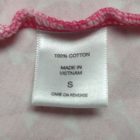 New York & Co Pink Cotton Knit Fit & Flare Dress Sz S Barbiecore  Coquette Girl - Picture 10 of 11